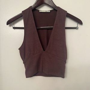 Aritzia Wilfred Free Valeria Crop Top